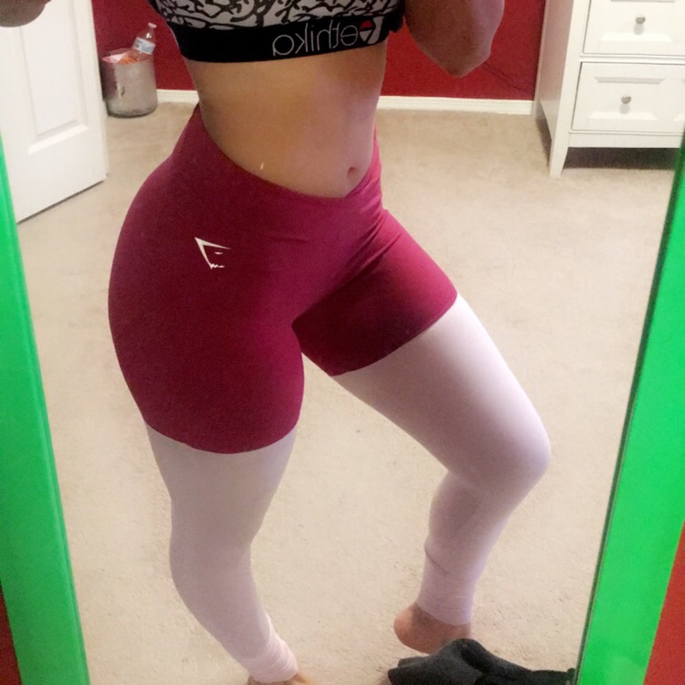 Gymshark two toned leggings